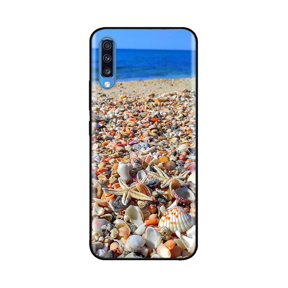 Cover For Samsung Galaxy A70 Soft Smooth Liquid Silicone Full Protection Anti Choc Bumper For Samsung A70 Case A 70 A705F Fundas
