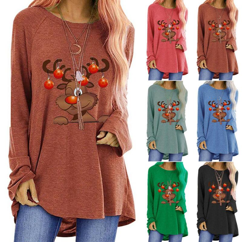 T-shirt Blouse Baggy Casual Tunic Tops 