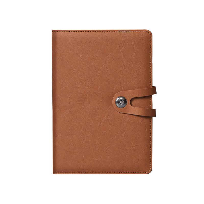 A5 Custom Logo Engraved Thickened Business Office Notebook