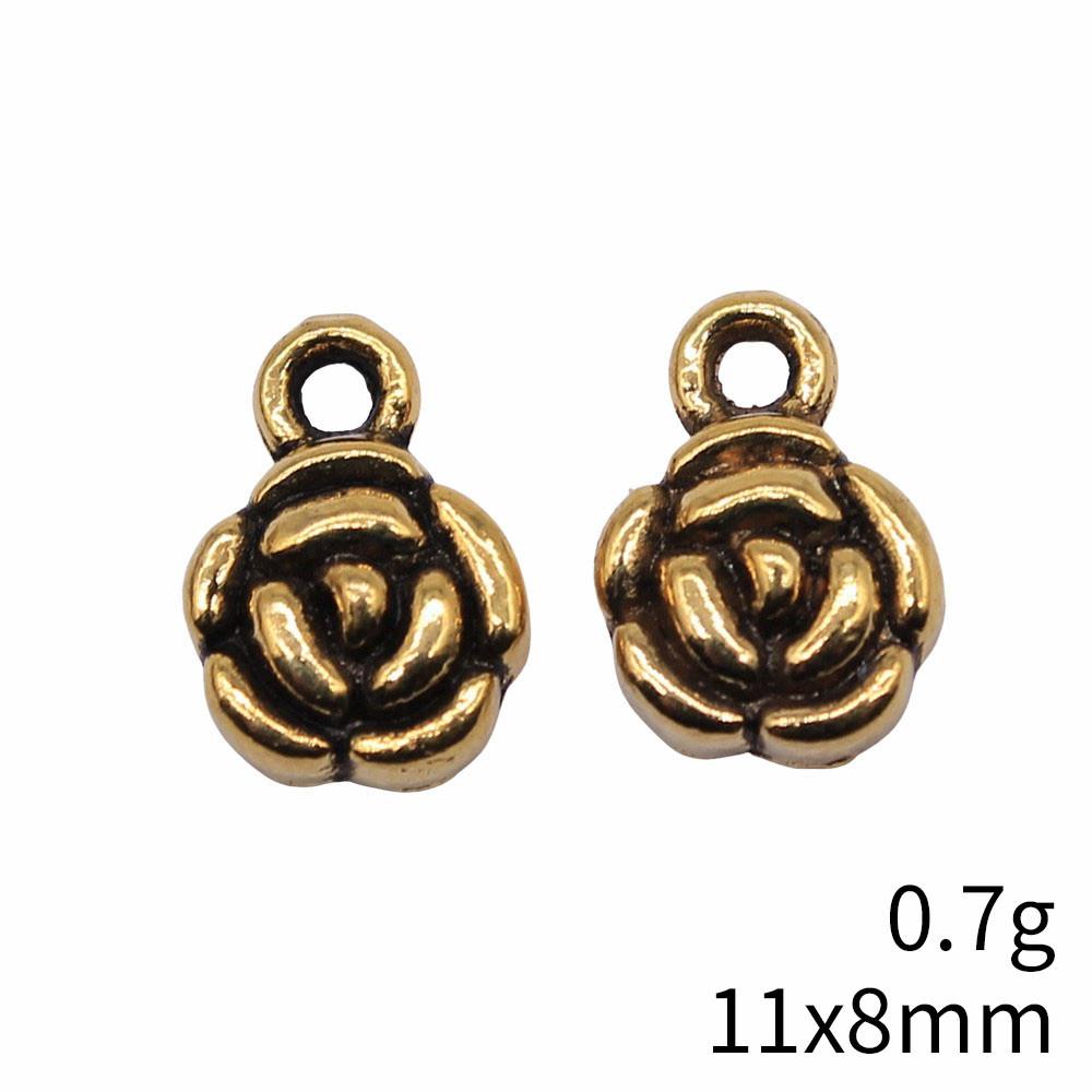 Gifts For Women Charms Italian Bracelet Small Flower Charms Pendant Ornaments For Home Phone Pendant