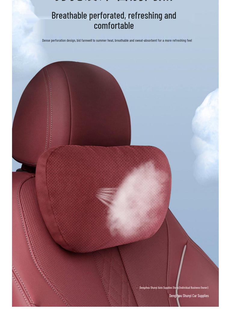 Shunyi Car Interior Set: Cushion, Lumbar Support, Neck Pillow for BMW 7 Series 13 Series