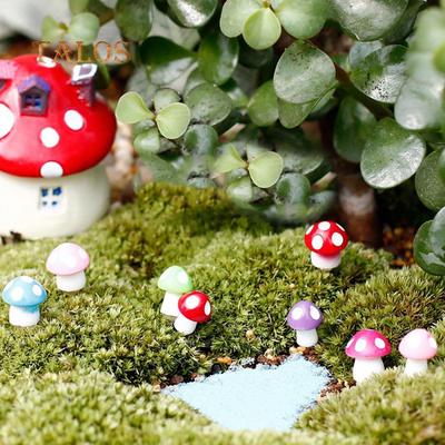 Miniaturní houba Mikrokrajina Bonsaje Sukulentní rostliny Mini zahrada DIY Decor Home Garden