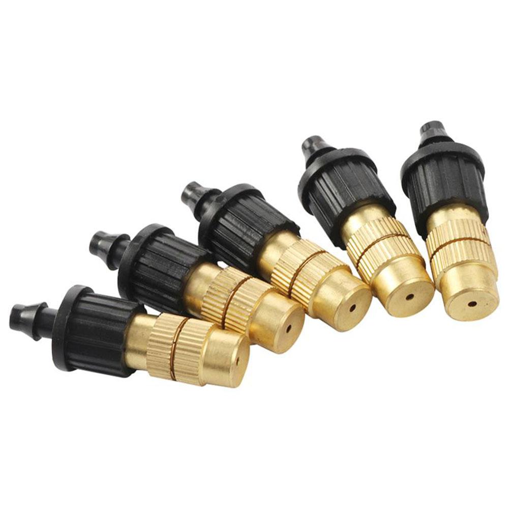 Outdoor Gardening Adjustable Misting Nozzles Garden Humidification Outdoor Gardening Tools Set Brass And Plastic Construction China Mainland