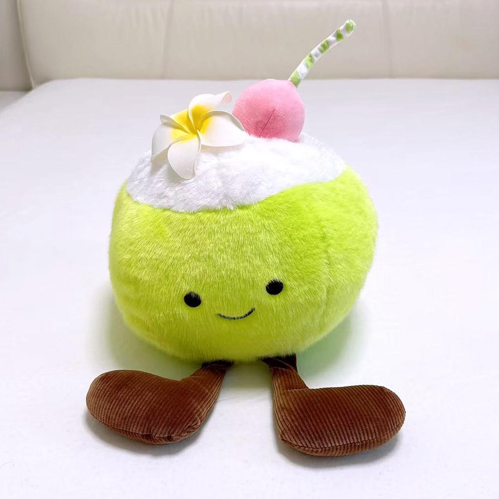 Fruit Apple Plush Toy With Pp Cotton Filling For Kids Bedroom Decor