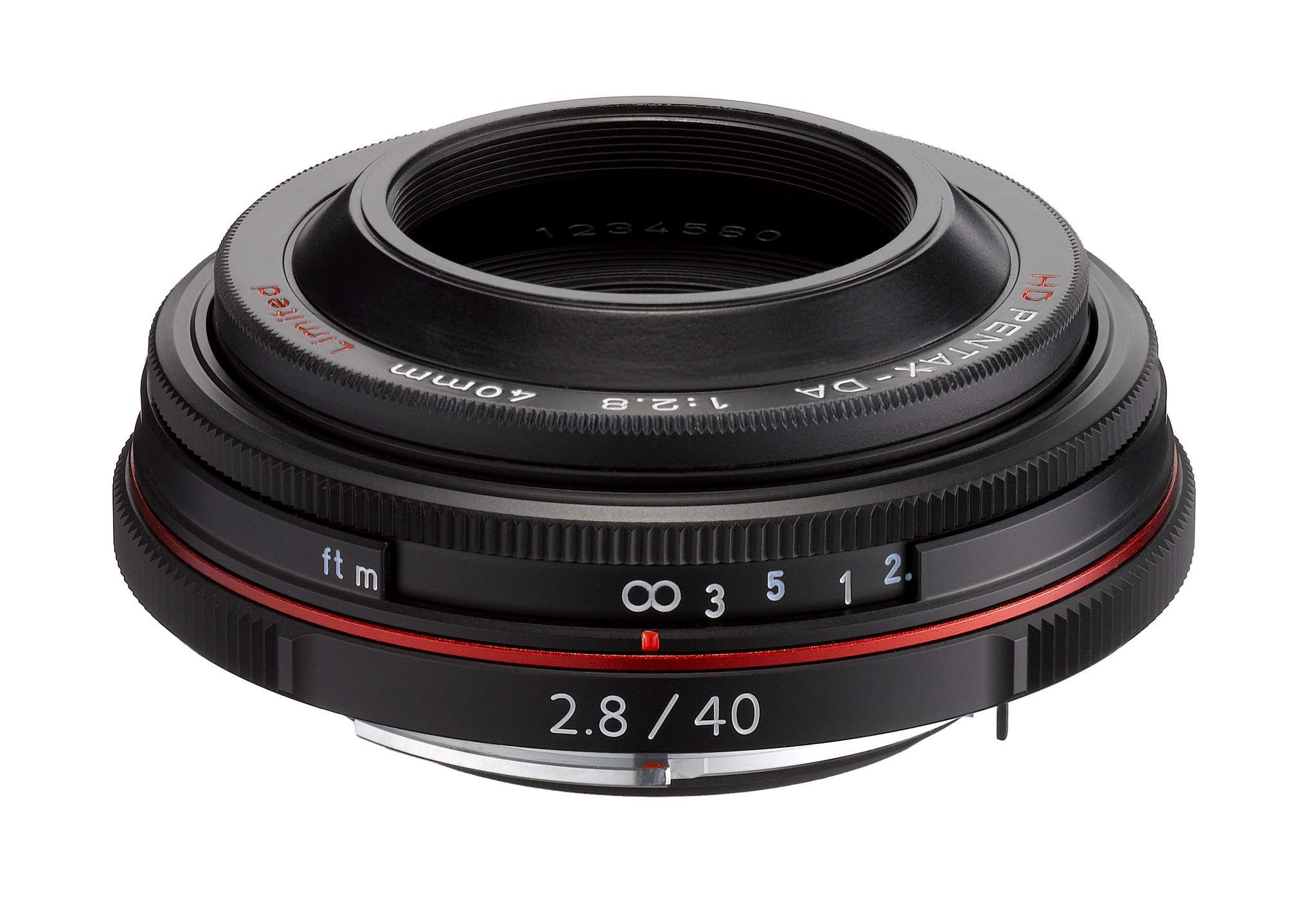 

Pentax HD 40mm Limited Черный Стандартный Фикс-объектив и Тонкий Блинчик Limited Объектив с Обработанным Алюминием Изображение HD и Легкие Зеркальные Камеры Серии K чёрный