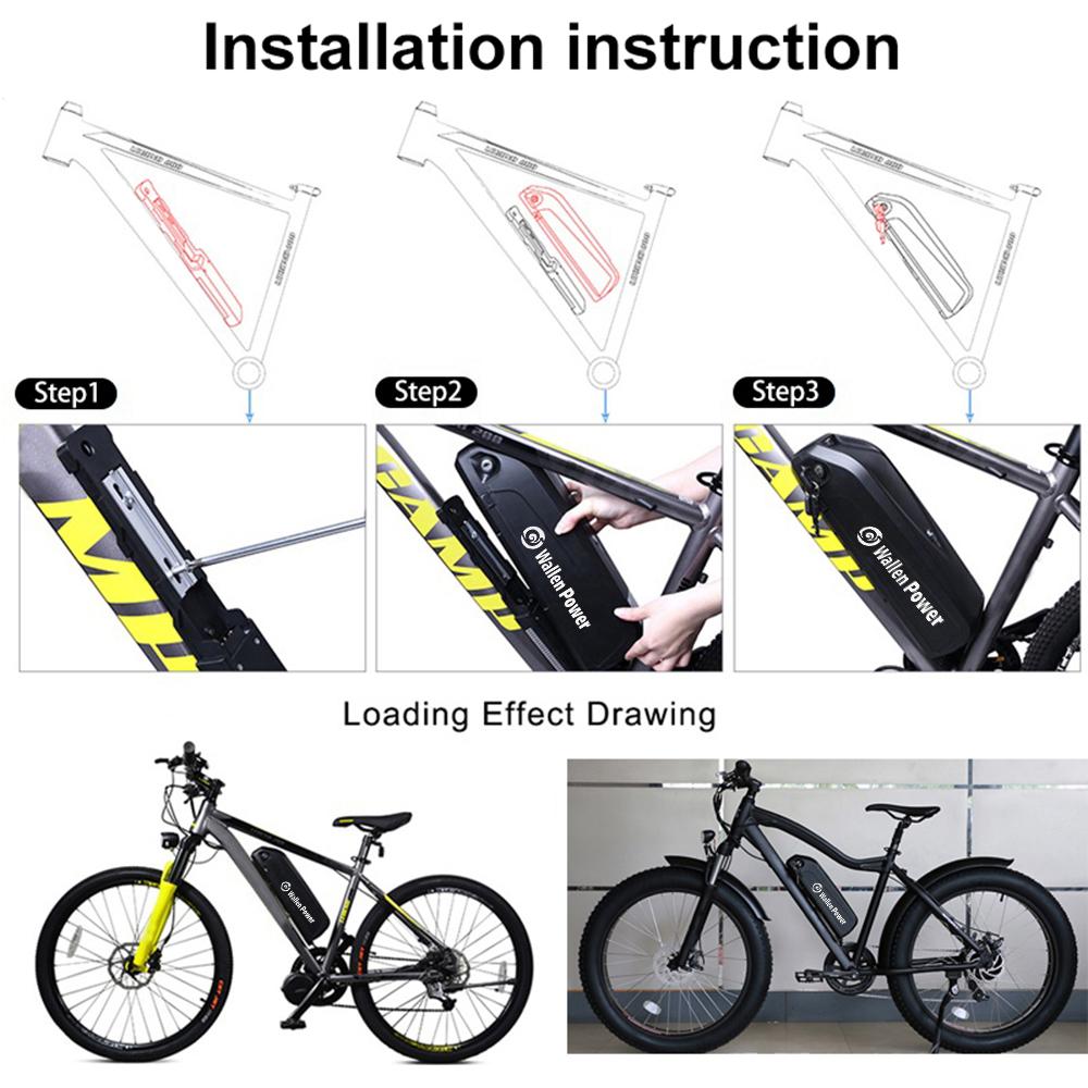EU Stock Factory Wholesale E-Bike Battery Pack 36V 48V Hailong Electric Bicycle Battery Ebike Battery for Folding Electric Bike