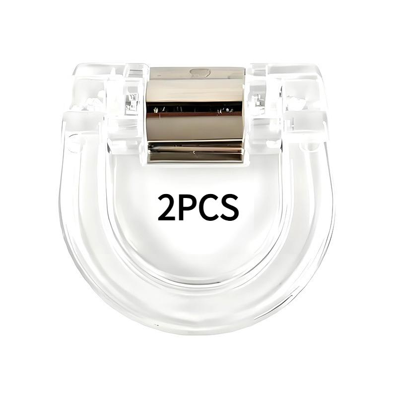 2PCS trousers anti-mopping invisible side buckle, trousers are too long, adjustable buckle fixing clip closed design