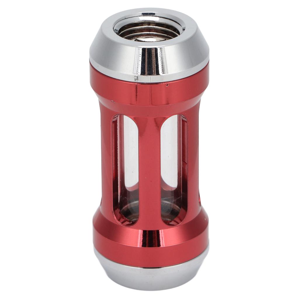 Water Cooling Filter Brass Acrylic Inner G14 Thread Computer Cooler AccessoriesSilver