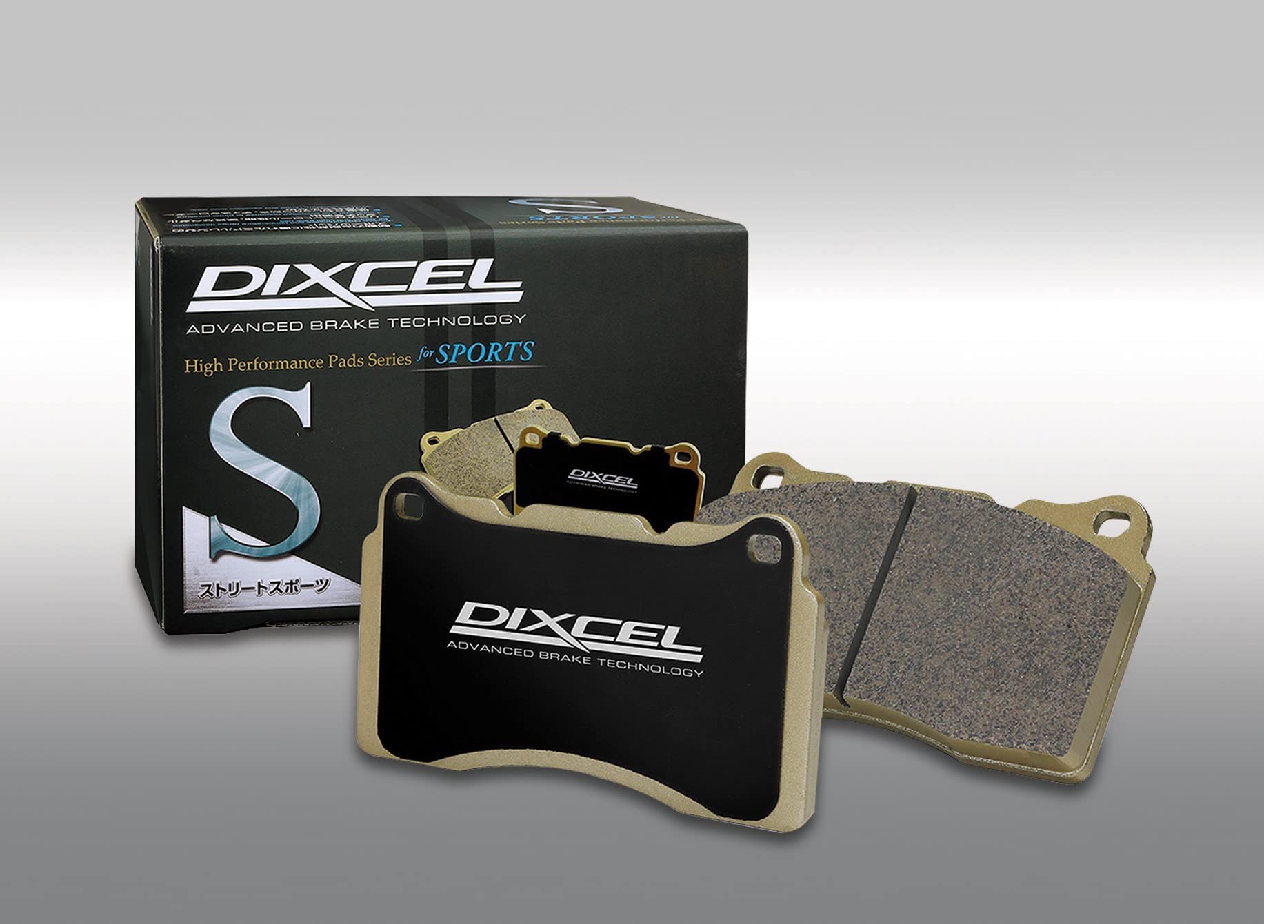 

DIXCEL pad S type Product S361074 /Brake number чорний