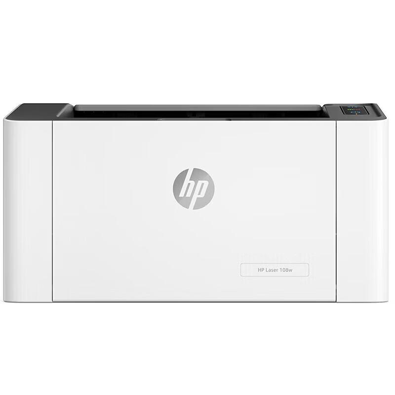 HP 108w Black and White Wireless Laser Printer CN plug (adapter included)