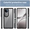 For Vivo V50 5G Case TPU+Acrylic Protective Clear Phone Cover