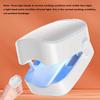 Dispositivo lâmpada de limpeza para fungos nas unhas para unhas dos pés e unhas danificadas, descoloridas e grossas, removedor de fungos nas unhas eficaz e recarregável