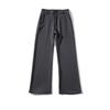 | American trend ruffian handsome wide-leg slightly pulled small trousers men's cleanfit loose drape casual suit pants