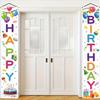 Happy Birthday Couplet Banner Balloon Cake 1 Pair Indoor Outdoor Decor
