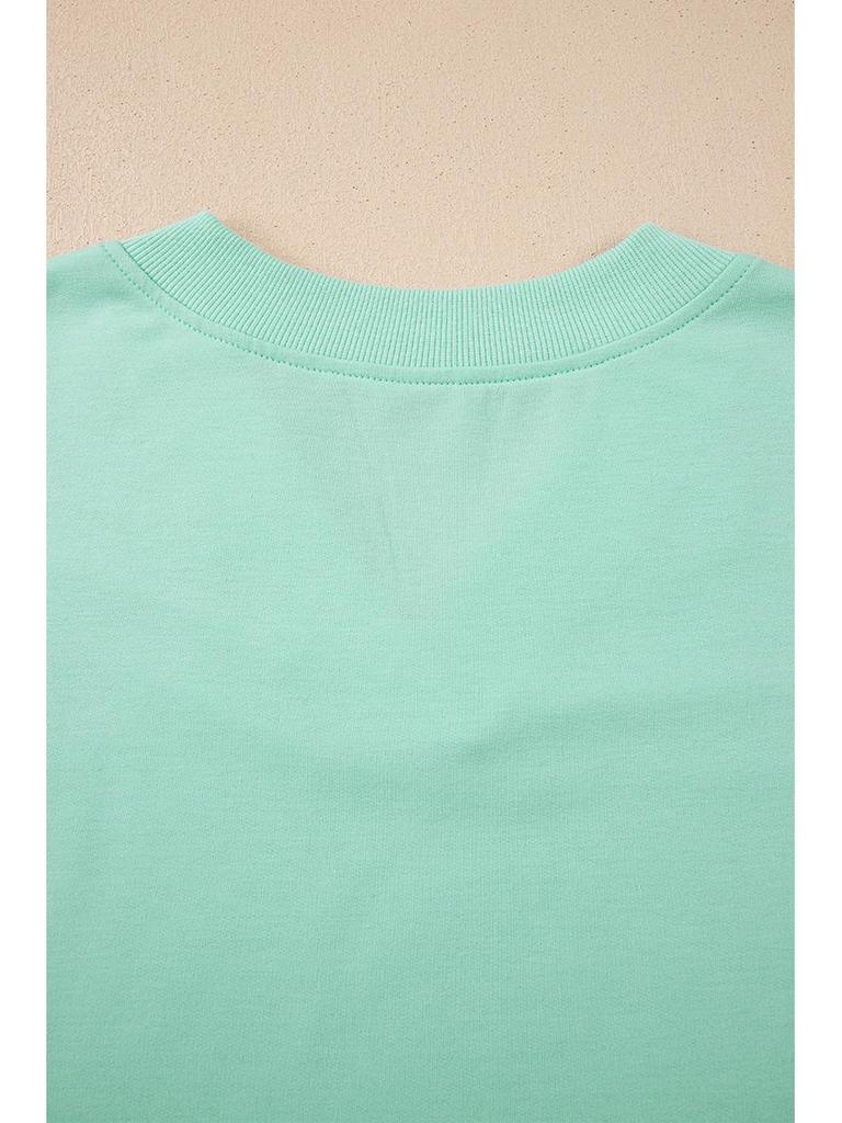2026 Summer Women's Casual Solid Color V-Neck Short Sleeve Two-Piece Set with Pockets