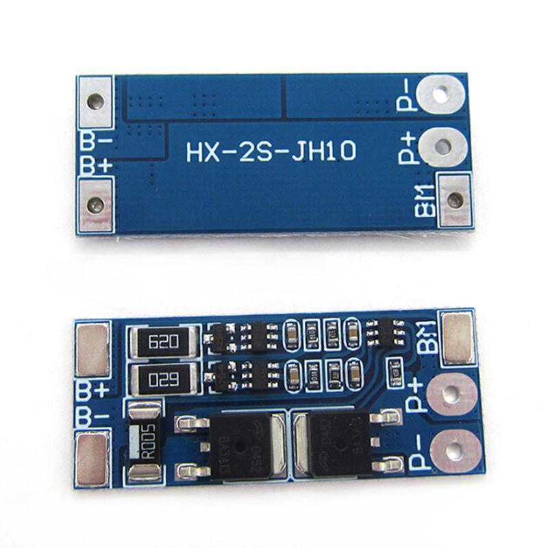 

1Шт портативный литиевый аккумулятор Bms зарядное устройство Плата защиты General 2S 8A 7.4V Баланс 18650 Li-Ion