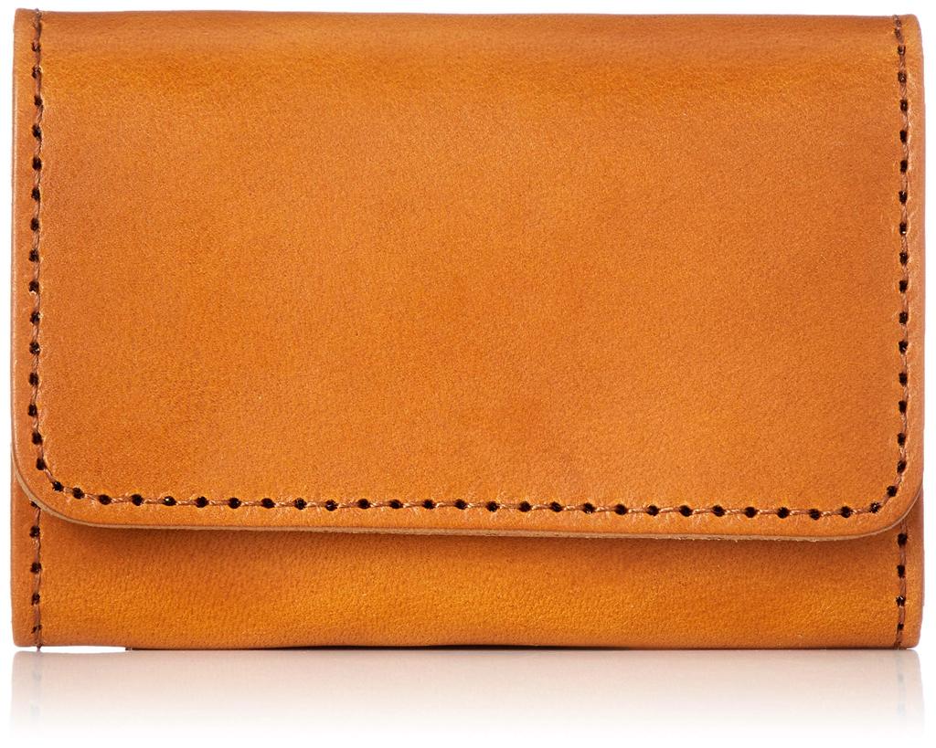 Tachiya Tochigi Leather Business Card Holder Brown Tochigi Leather H0433N,