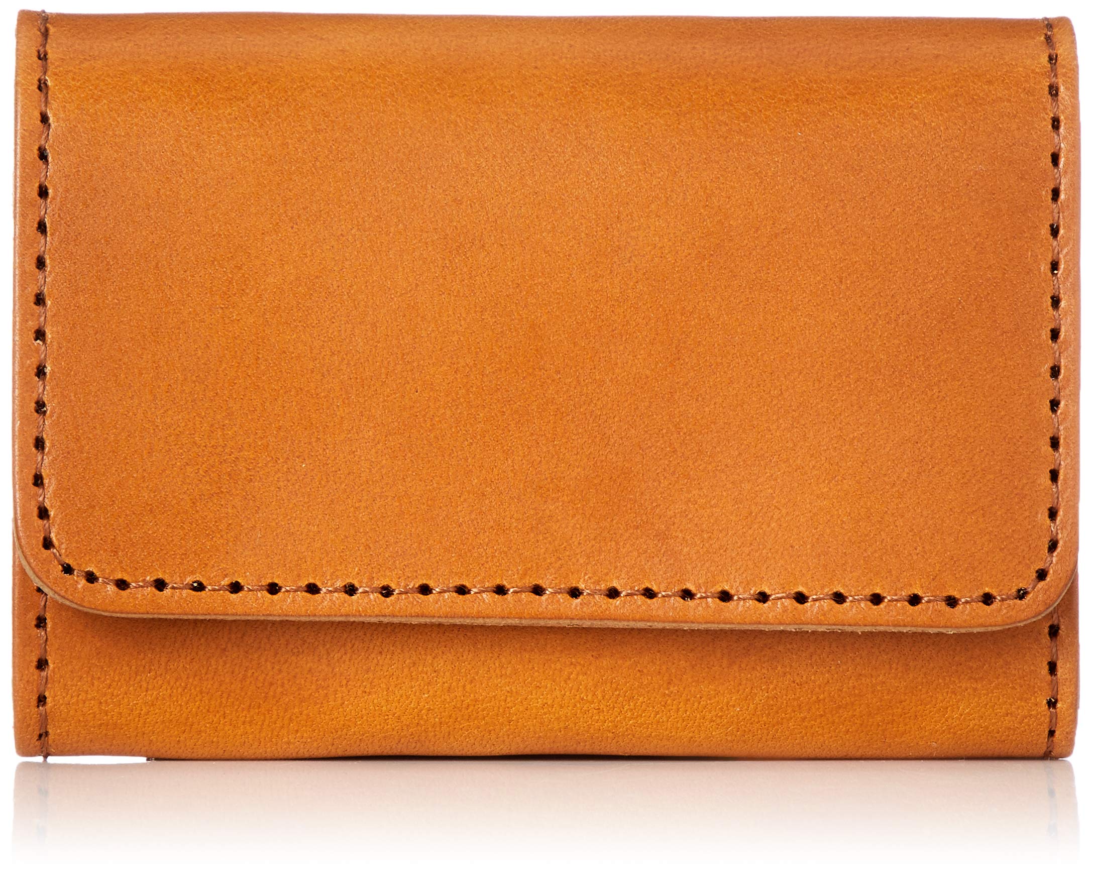 

Визитница Tachiya из кожи Tochigi, коричневая, кожа Tochigi H0433N,