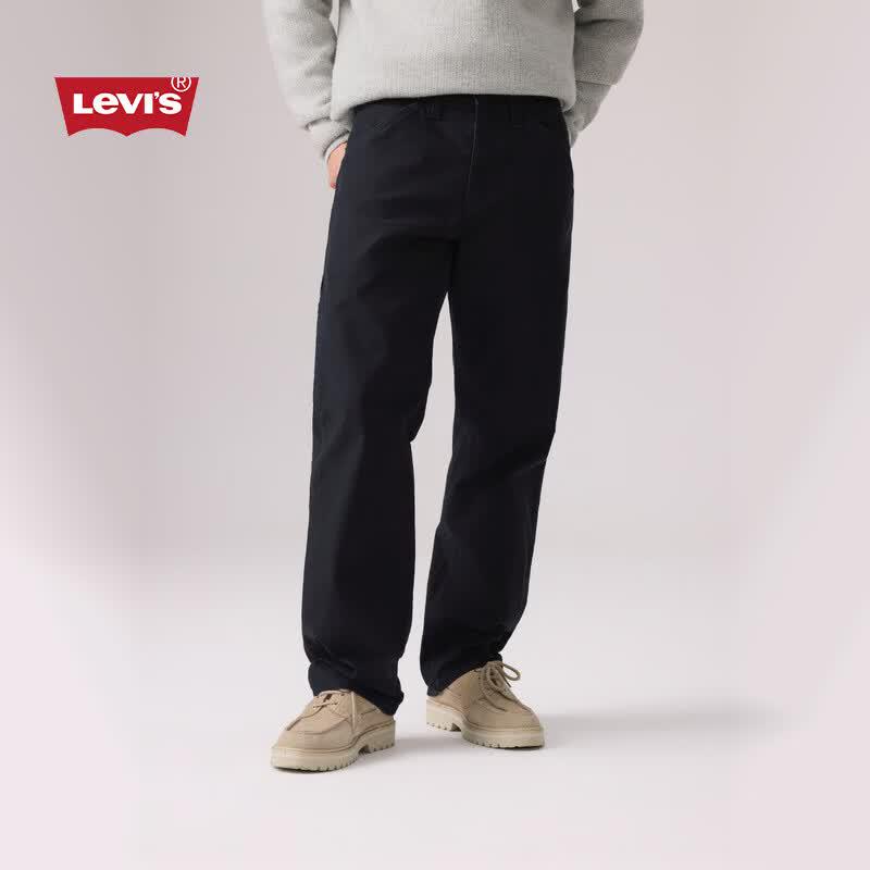 Мужские джинсы Levi s 555 Loose Straight W31 чёрный