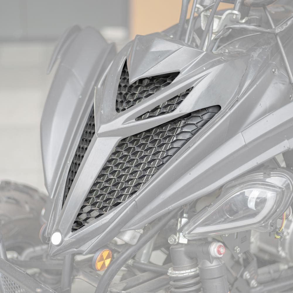 KEMIMOTO #1PE-E2467-00-00 Mesh Grill Radiator Guard Protector for Yamaha Raptor 700 700R 2013-2025Radiator Shield Grille Cover