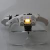 1.2X 1.8X 2.5X 3.5X 4.5X Double Eye Led Lamp Magnifier Spectacles Glasses Magnifier Loupe Watch Jewellery Measurement Glasses