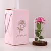Eternal Rose Night Light: Glass Dome Gift for Christmas, Valentine's Day, or Qixi Festival