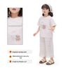 Girls' Cartoon Print Short Sleeve T-Shirt