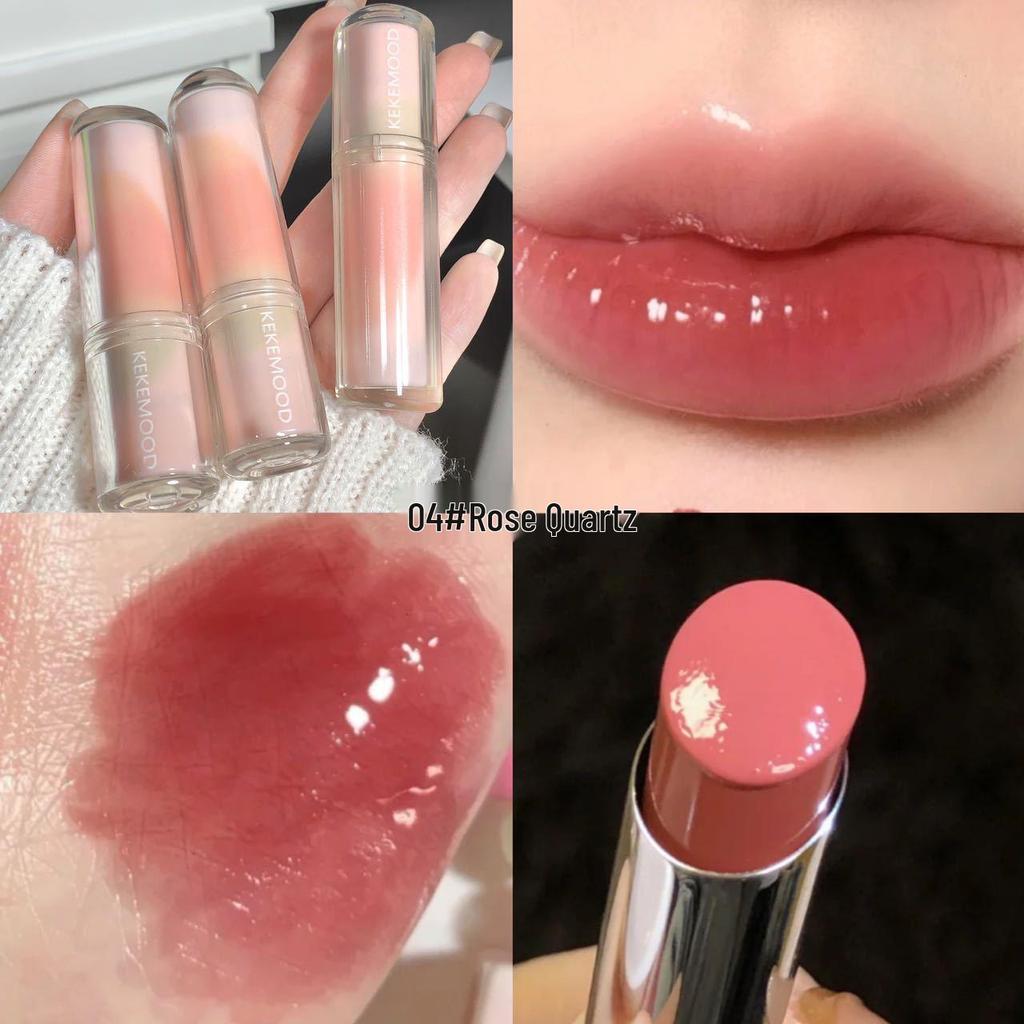 Luminous Hydrating Lipstick: Moisturizing Jelly Lip Balm for Women & Students