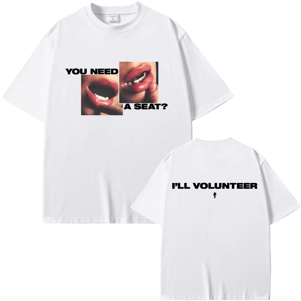 2026 Hot Sale Hit Me Hard and Soft You Women's Harajuku Short Sleeve Casual Men Women T-shirt Clothing Street Tops Loose Tees Aesthetic Clothes
