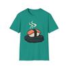 Unisex Softstyle T-Shirt Salmon Nigiri Philosophy Impermanence Sushi Tee
