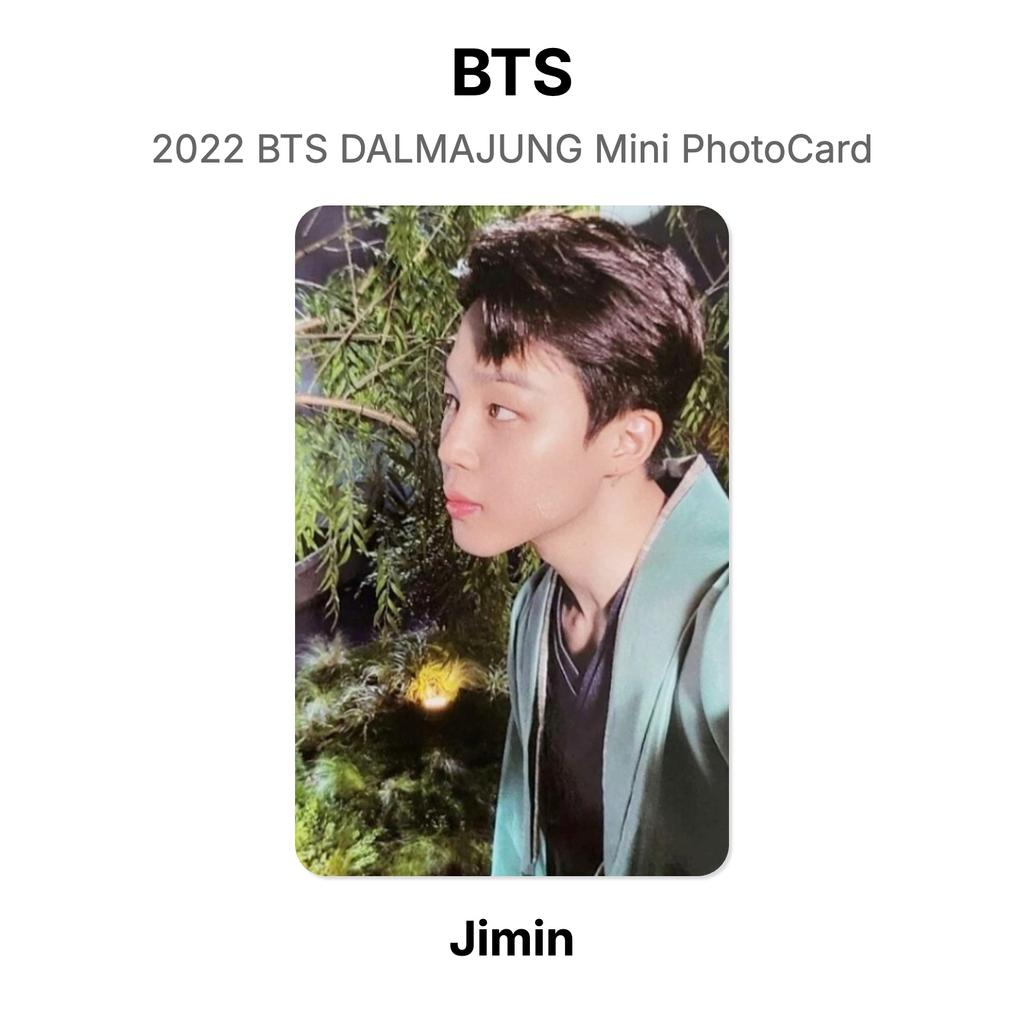BTS 2022 BTS DALMAJUNG Mini Fotocarta Fotocarta Ufficiale