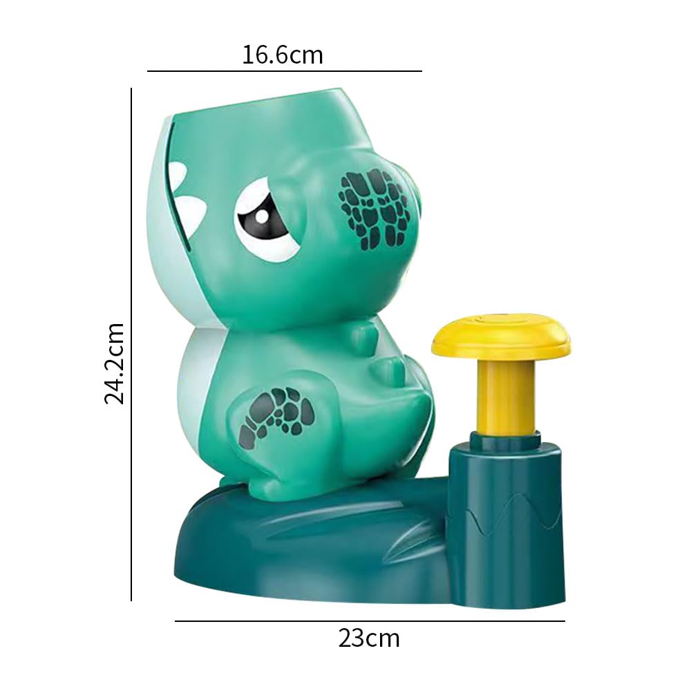 Flying Saucer Soaring Launcher Frisbee Bamboo Dragonfly Flying Saucer Fun Injection Rotating Propeller Toy Interaction Training Reaction Skills Indoor