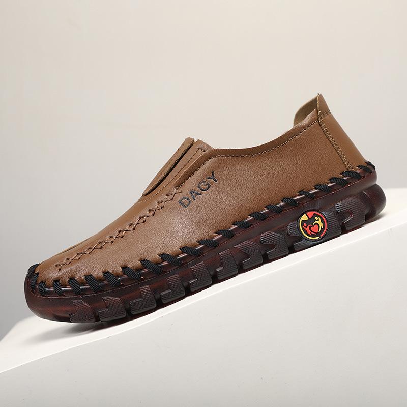 Spring and Summer New Large-size Industrial Beef Tendon Soft-soled Mother Shoes Women's Casual Not Tired Feet Flat-soled Single Shoes Casual Shoes