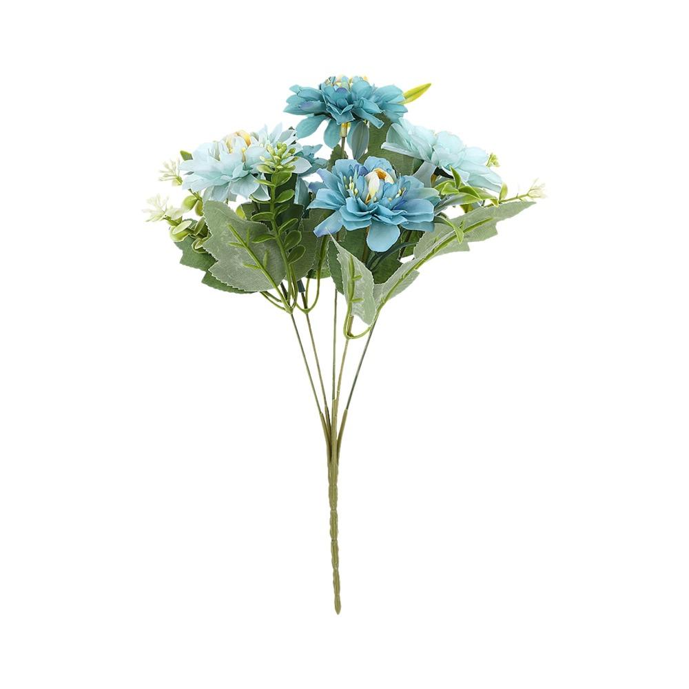 Lifelike 5 Flowers/Bundle Artificial Flowers Real Touch Floral Arrangements Silk Flowers with Stems Fake Peony Wedding