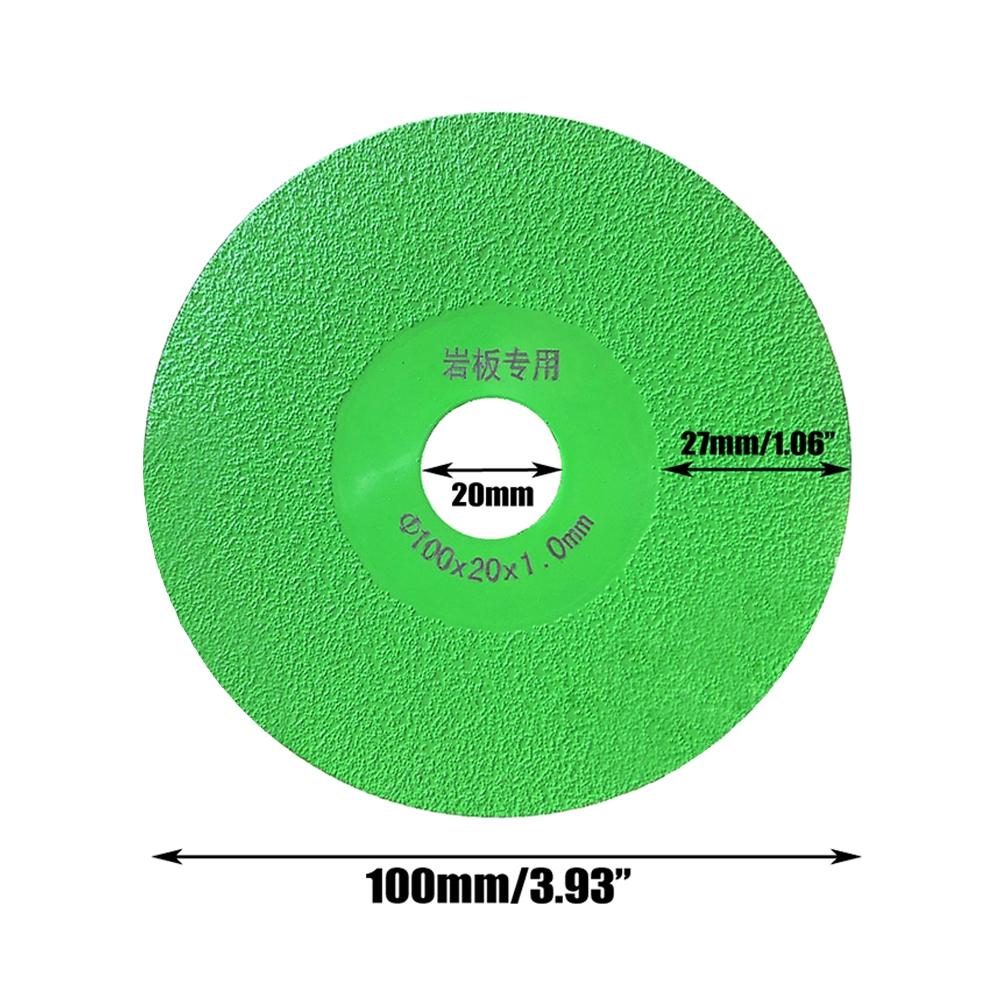 Cutting Blade Cutting Discs Cutting Discs Green 100×20×1mm