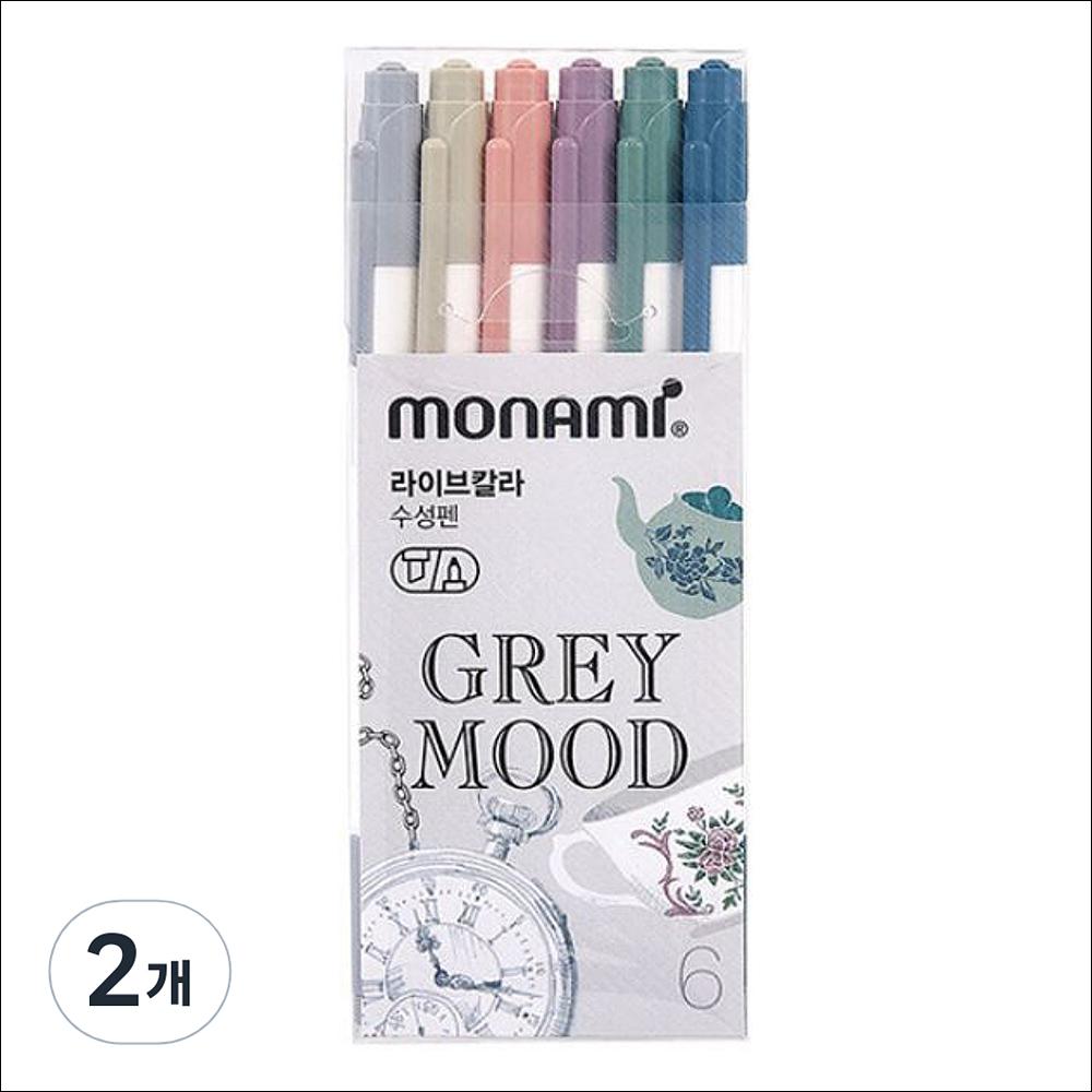

monami Линия Live Color 6 цветов X 2 набора 6Colors X 2SET