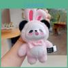Panda Cartoon Plush Keychain With Soft Toy Pendant For Kids And Collectors