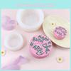 Cute Pink Hagrid Birthday Cake Keychain Charming Gift Box For Collectors And Fans