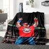 1Pc Legend Celebration Blanket For Couch Bed Plush Cozy Fuzzy Blanket Super Soft Warm Blankets For Fall And Winter 091852
