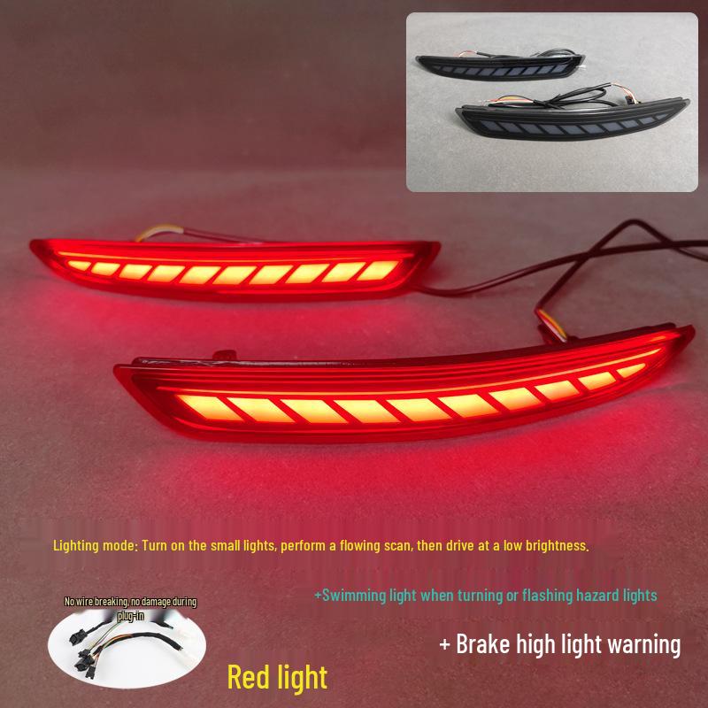 Retrofit LED Sequential Turn & Brake Lights for 2020-2025 Mazda 3 Axela Rear Bumper