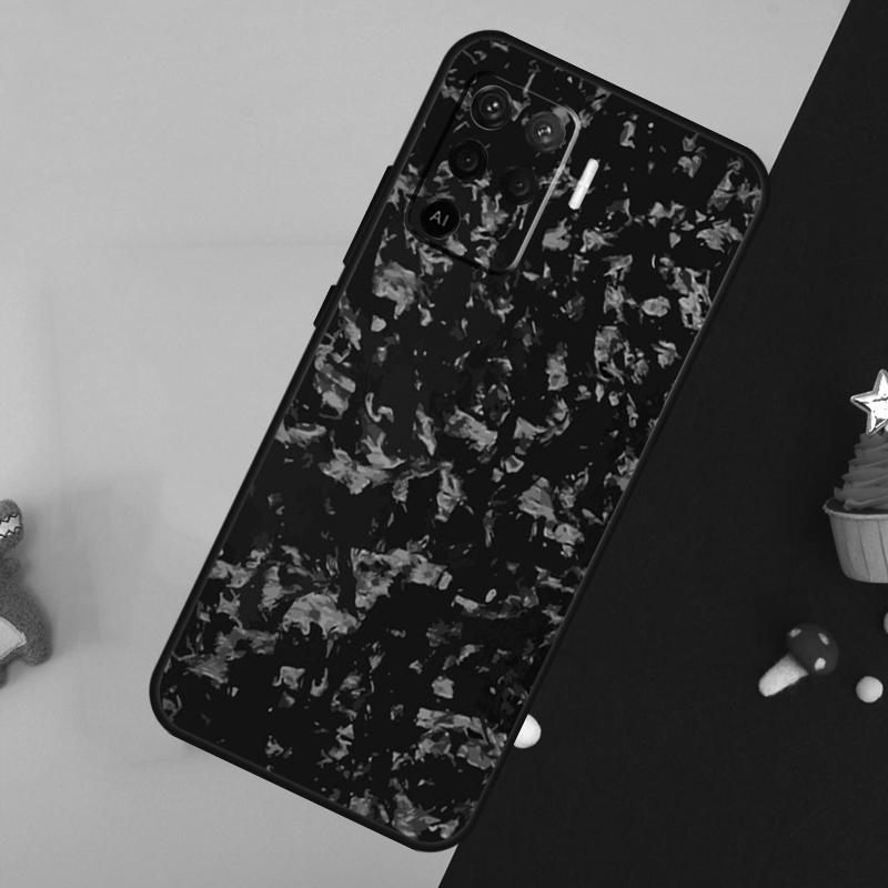 Forged Carbon Case For Oppo A96 A76 A16 A17 A57 A60 A40 A80 A18 A38 A58 A78 A98 A15 A54 A74 A94 A6 A5 Pro