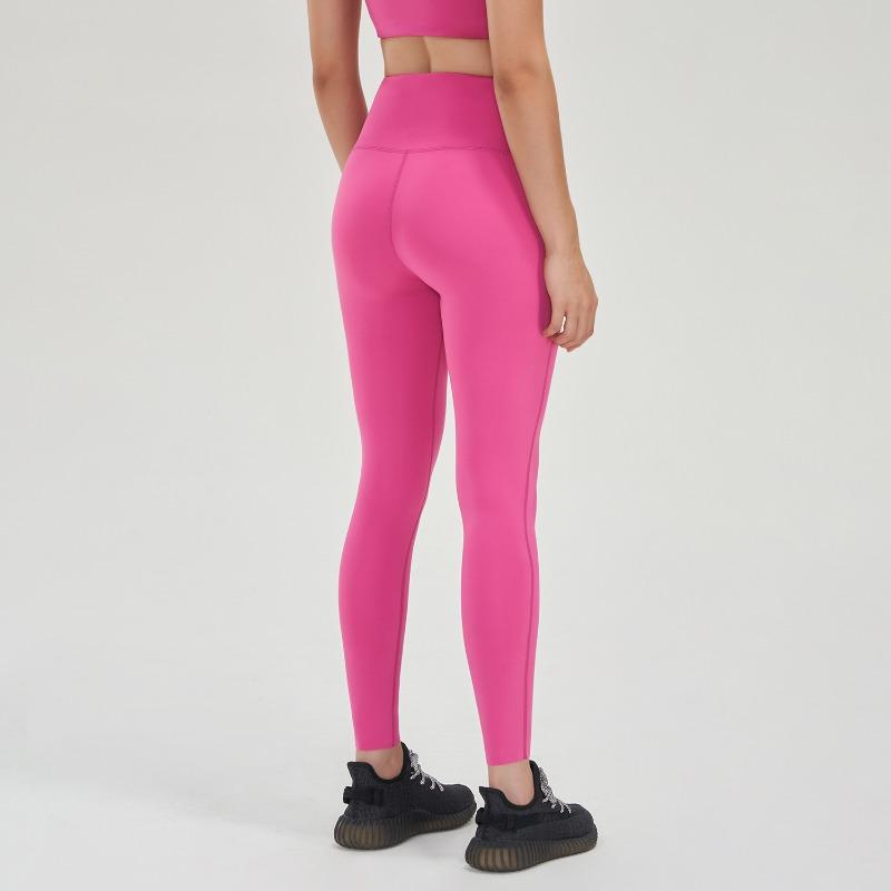 Lycra Lycra Yoga Pants Women's Naked High Waist Belly Hip Lift Pilates Fitness Pants Leggings Sweatpants