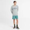 Timberland Workwear Label Loopback Crew Neck Sweatshirt, Men's, Medium Grey Heather, XS, TB0A2PRK0521
