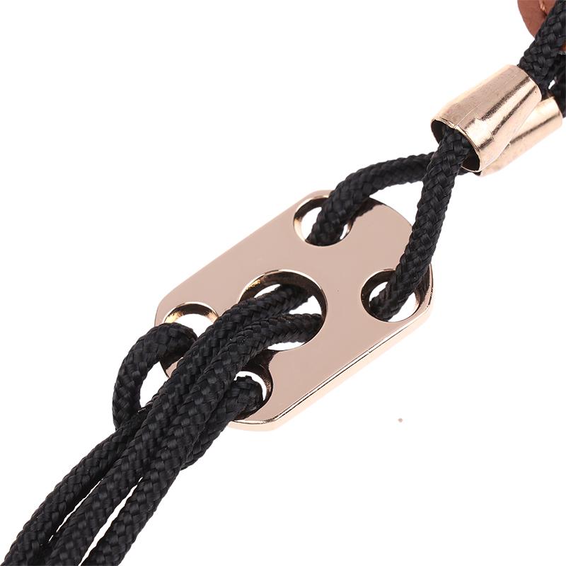 Saxophone Strap Neck Leather Strap Saxophone Lanyard For Adult Children Soprano Tenor Alto Baritone Sax Musical Instrument