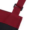 Schwarz Rot Unisex Koch Küche Catering Schürze mit 2 Taschen Einfarbig Polyester Wasserdichte Schürzen