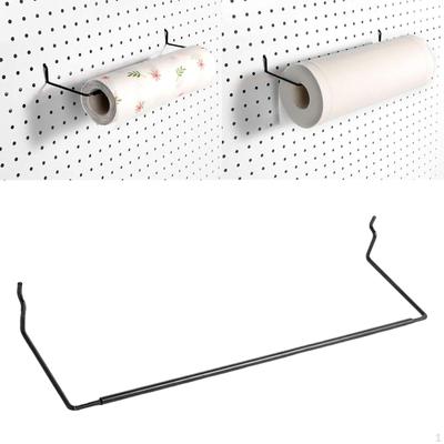 Pegboard Paper Towel Holder, Hangers Roll Holder Kitchen Bar Pegboard, Toilet