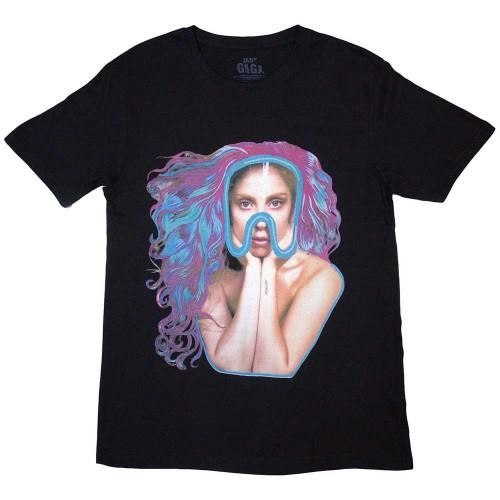 Футболка унисекс для взрослых с изображением очков Lady Gaga Artpop