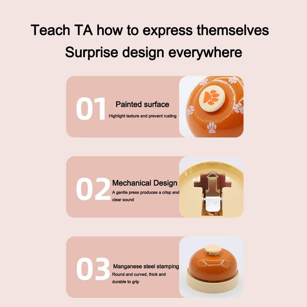 Durable Table Bell Call Bell Dining Bell Hand Press Reception Bell Multi-Functional Summoning Bell Kitchen