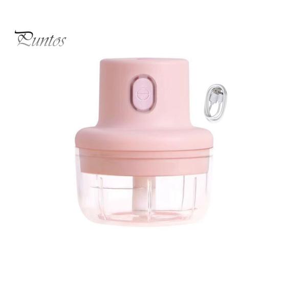 

Электрический чесночница, беспроводной мини-измельчитель, USB-перезаряжаемый овощерезка, портативный кухонный комбайн для чили, специй, мяса, орехов, одним нажатием кнопки S