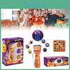 Flashlight Projector Halloween Slide Projection Light Torch Kids Funny Gift